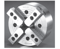 Strong Power Chucks - NIT-200 Series Chucks - 4 Jaw - Part # K-F206A5-NIT-B - Benchmark Tooling