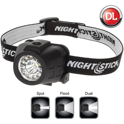 NSP-4603B LED Waterproof Headlamp - 120/70 Lumens - Benchmark Tooling