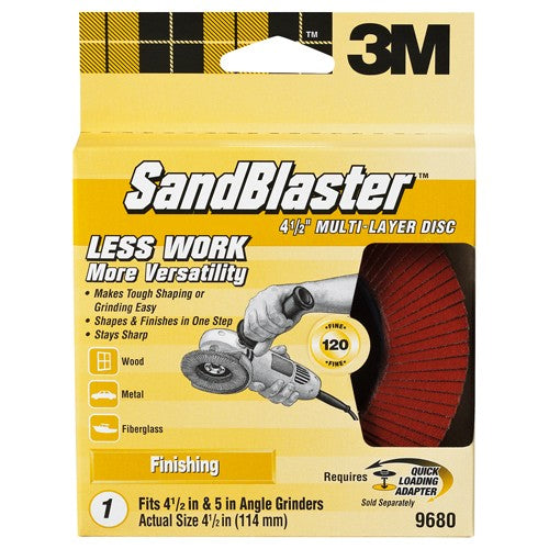4.5 in 3M™ SandBlaster™ Multi-Lay Alt Mfg # 54766 - Benchmark Tooling