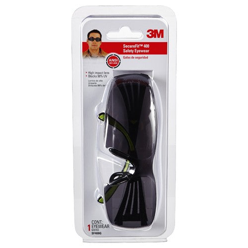 ‎3M SecureFit 400 Eye Protection SF400G-WV-6-PS Gray Anti-Fog - Benchmark Tooling