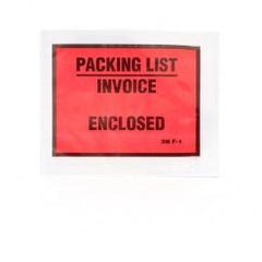 List PLE-F1 4-1/2" x 5-1/2" Packing List Envelope - Benchmark Tooling