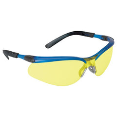‎3M BX Protective Eyewear. 11524-00000-20 Light Amber Anti-Fog Lens Ocean Blue Frame - Benchmark Tooling