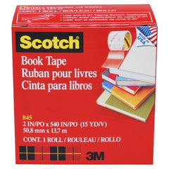 ‎Scotch Book Tape 845-200 2″ × 540″ (50 8 mm × 13 7 m) - Benchmark Tooling