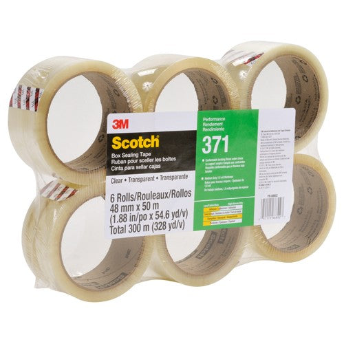 Scotch Box Sealing Tape 371 Clear 48 mm × 50 m - Benchmark Tooling