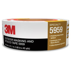 3M Outdoor Masking and Stucco Tape 5959 Red 48 mm × 41.1 m 12.0 mil Conveniently Packaged - Benchmark Tooling