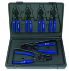 6 Piece - Combination Int/Ext Snap Ring Plier Set - Benchmark Tooling
