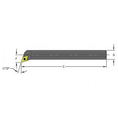 S08M SDQCR2 Steel Boring Bar - Benchmark Tooling