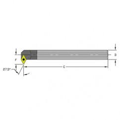 E10Q SDNCR2 Solid Carbide Boring Bar w/Coolant - Benchmark Tooling