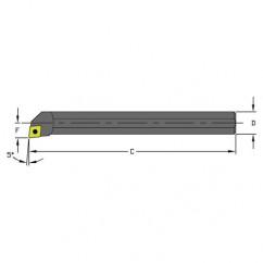 A10Q SCLCL3 Steel Boring Bar w/Coolant - Benchmark Tooling