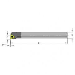 C08J STUCR2 Solid Carbide Boring Bar - Benchmark Tooling