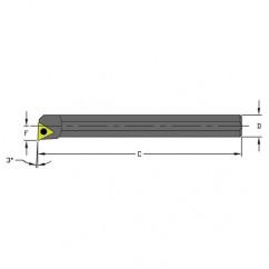 HM12J STUPR3 Heavy Metal Boring Bar w/Coolant - Benchmark Tooling