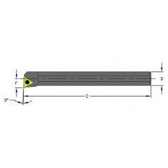 A16R STUCR3 1" SH Indexable Coolant Thru Boring Bar - Benchmark Tooling