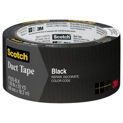 3M Duct Tape Black 3920-BK 1.88″ × 20 yd (48 mm × 18 2 m) - Benchmark Tooling