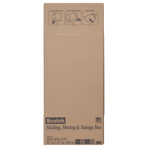 Scotch Folded Box 8018.24FB 18″ × 18″ × 24″ Folded Box - Benchmark Tooling