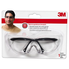 3M Safety Eyewear 90970H1-C Black Clear Lens Anti-Scratch - Benchmark Tooling