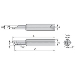 FSII31262593760R WG STEEL GROOVING THREADING BARS