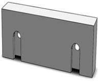 Ultra Quick Change Vice Jaws - SBM - Part #  VJ-6QM22012A-U - Benchmark Tooling