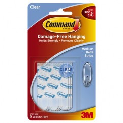 Command™ Clear Medium Refill Alt Mfg # 34708 - Benchmark Tooling