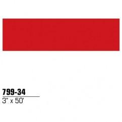 3X50' REFLECTIVE STRIPING TAPE RED - Benchmark Tooling