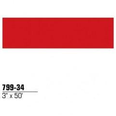 3X50' REFLECTIVE STRIPING TAPE RED - Benchmark Tooling