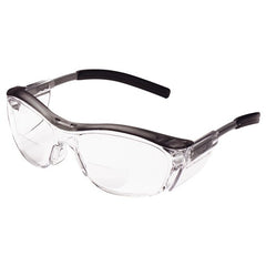 ‎3M Nuvo Reader Protective Eyewear 11436-00000-20 Clear Lens Gray Frame +2.5 Diopter - Benchmark Tooling