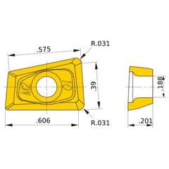 QOMT1651R-M2 VP30RT INSERT