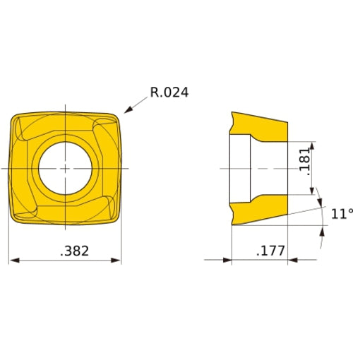 SOMX094506-US VP15TF DRILL INSERT