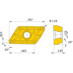 XDGT1550PDFR-G30 TF15 INSERT