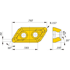 XDGX175040PDFR-GM TF15 INSERT