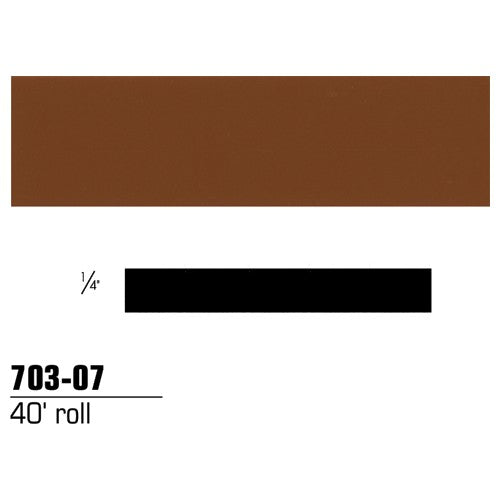 1/4 in × 40 ft 3M™ Scotchcal™ Striping Ta Brown Alt Mfg # 70307 - Benchmark Tooling