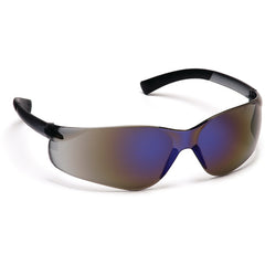 Safety Glasses - Blue Mirror Lens, Blue Frame Ztek Style - Benchmark Tooling