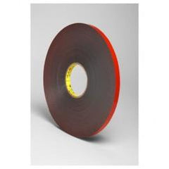 List 5925 1/4" x 36 yds VHB Acrylic Foam Tape - Black - Benchmark Tooling