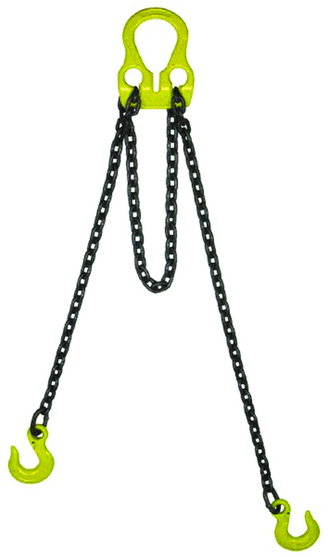 Double Chain Sling - #30002; 7/32" x 10' - Benchmark Tooling