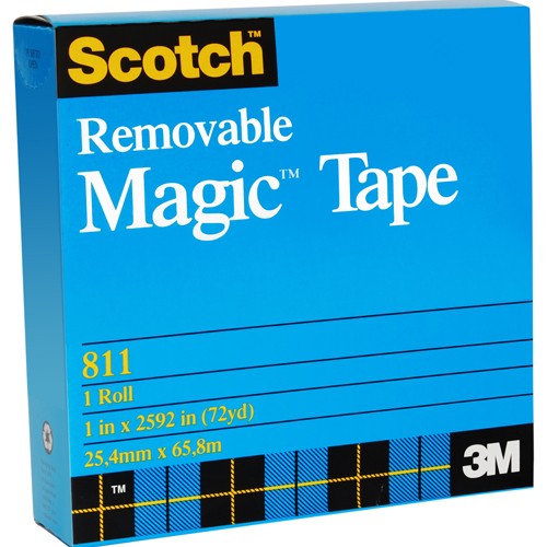 Scotch Removable Tape 811 3/4″ × 1296″ (19 mm × 32 9 m) - Benchmark Tooling