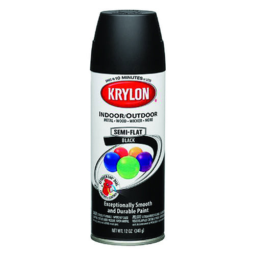 Interior/Exterior Industrial Maintenance Paint Semi Flat Black - Benchmark Tooling