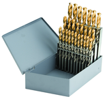 1 - 56 HSS-Co8% Straight Shank Split Point Drill Set (56Pcs) - Benchmark Tooling