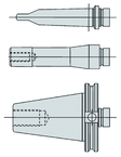 3/4 Dia. x 7/8-20 Thread Tapping Attachment Shank - Benchmark Tooling