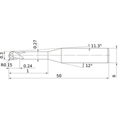 VF2XLBR0015N010S06 SOLID CARB EM