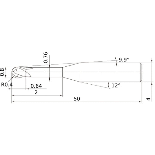 VF2XLBR0040N020S04 SOLID CARB EM