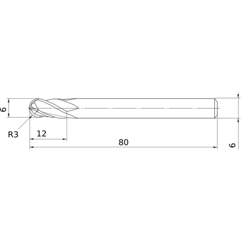 VF4MBR0300 SOLID CARBIDE EM
