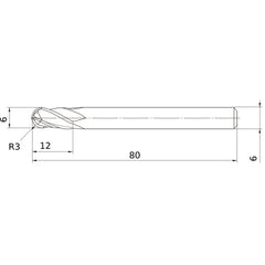 VF4MBR0300 SOLID CARBIDE EM