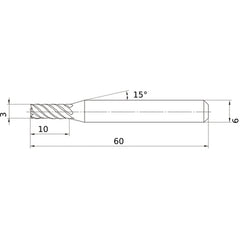 VFMDD0300 SOLID CARBIDE EM