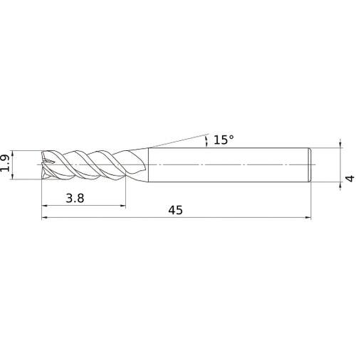 VQMHZVD0190 SOLID CARBIDE EM