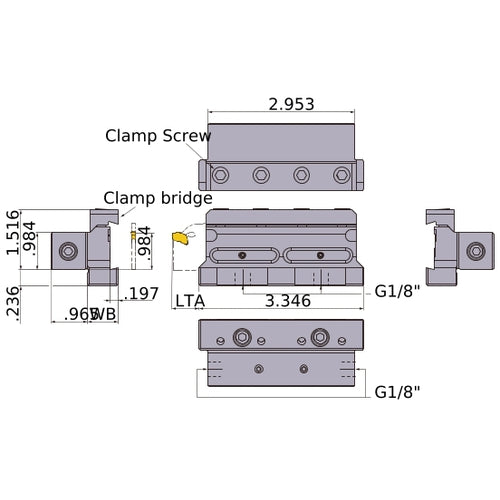 GWTBN2525-B26 HOLDER