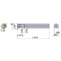 GYAR25R90B-F06 BORING BAR