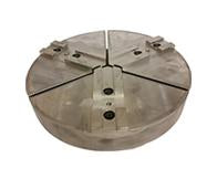 Round Chuck Jaws - Square Serrated Key Type - Chuck Size 15" to 18" inches - Part #  12-RSP-15200A - Benchmark Tooling