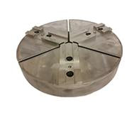 Round Chuck Jaws - Square Serrated Key Type - Chuck Size 6" inches - Part #  RSP-6200CI* - Benchmark Tooling