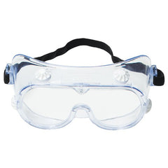 ‎3M 334 Splash Safety Goggles Anti-Fog 40661-00000-10 Clear Anti Fog Lens - Benchmark Tooling