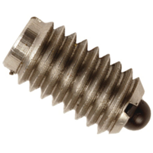 End Force Spring Plunger - 1.5 lbs Initial End Force, 40.75 lbs Final End Force (8–32 Thread) - Benchmark Tooling