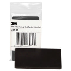 3M Paint Defect Removal Hand Sanding Rubber Pad 33912 4.5″ × 2.6″ - Benchmark Tooling